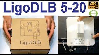 Detailed setup and tutorial of the LigoWave LigoDLB 5-20 PTP wireless transceiver -