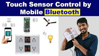 How to make Touch Sensor Bluetooth Controlled Modular Board at home, Ceneloctronics