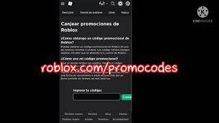 Nuevo promocode de roblox 2021 #robloxpromocodes