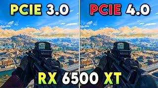 RX 6500 XT - PCIe 3.0 vs PCIe 4.0 - How Much Performance Difference in 2024?