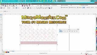 Corel Draw Tips & Tricks Macro E CUT MacroMonster Nesting and more part 3