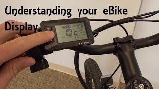 Electric Bike LCD Display Guide | Ride1UP 500 series