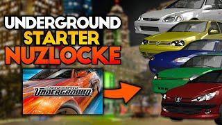 CAN I BEAT NFS UNDERGROUND STARTER CAR NUZLOCKE!?