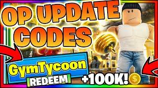 GYM TYCOON CODES *UPDATE* ALL NEW OP SECRET ROBLOX GYM TYCOON UPDATE CODES!