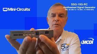 Using the Mini-Circuits' SSG-15G-RC Synthesized Signal Generator | MCDI