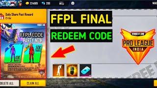 FFPL GRAND FINAL REDEEM CODE | FREE FIRE PRO LEAGUE FINAL REDEEM CODE || NEW REDEEM CODE FREE FIRE