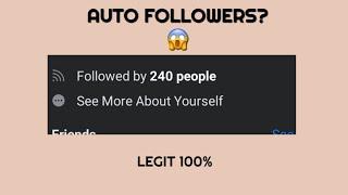 how to auto followers (rajeliker)