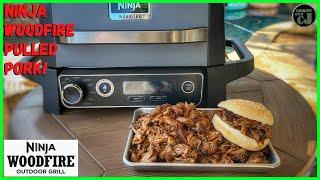 NINJA WOODFIRE OUTDOOR GRILL SMOKED PULLED PORK! Ninja Woodfire Grill Recipes!