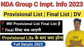 NDA Pune Group C Recruitment 2023 Documents Required | NDA Group C Document Verification 2023