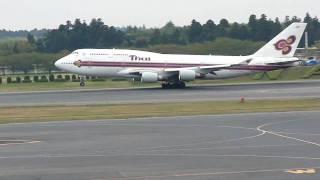 Thai Airways International－TG６４１　Takeoff　Naritaタイ国際航空