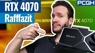 RTX 40 ENDLICH günstig? RTX 4070 im Benchmark-Test | Rafffazit