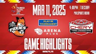 FFF vs. CTC - Highlights | Play-Ins | 2024-25 PVL All-Filipino Conference