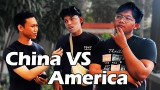 Do Indonesians Prefer China or America? | Street Interview