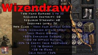 D2R Unique Items - Wizendraw (Long Battle Bow)