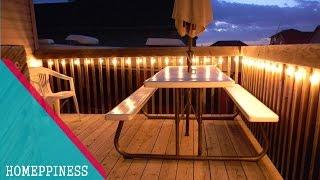 MUST WATCH !!! 30+ Stunning Deck Lighting Ideas - HOMEPPINESS