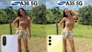 Samsung Galaxy A36 5G Vs Samsung Galaxy A35 Camera Test Comparison