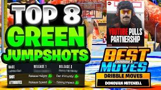 DR DISRESPECT DROPPED from YOUTUBE & NBA2K! UNSTOPPABLE TOP 8 BIGGEST GREEN WINDOW JUMPSHOTS NBA2K24