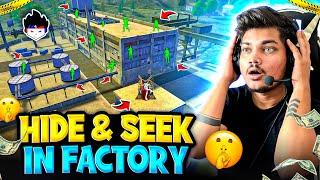 Free Fire Hide And Seek In Factory Bermuda MapWinner Get 1,00,000Diamonds -Garena Free Fire