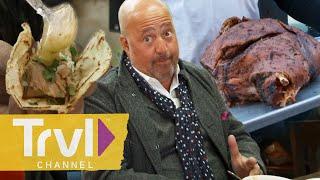 Sampling the Bronx's Unique Culinary Culture | Bizarre Foods with Andrew Zimmern | Travel Channel