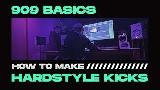 Hardstyle Beginner's Masterclass | Harder-Style Kick Creation & 909 Distortion