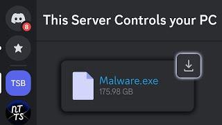 This Discord Server Controls my PC (with Malware)!