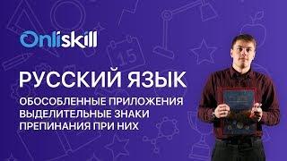 Русский язык 8 класс: Обособленные приложения. Выделительные знаки препинания при них