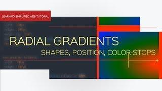 CSS3 Radial Gradient - Shape, position, color-stops