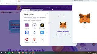 How to connect metamask wallet to pancakeswap