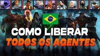 Como Liberar Todos os Agentes do Valorant 2025