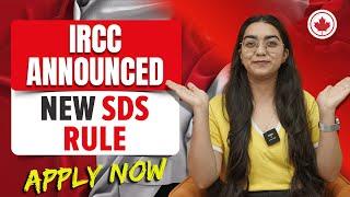 IRCC Official Update August 2023: New SDS Rule - Canada Student Visa Update 2023