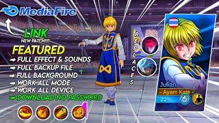 NEW!! Skin Julian Hunter X Hunter Kurapika No Password | Full Effect & Voice | Patch Terbaru 2025