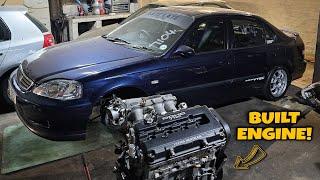 Engine swapping my DREAM Honda Vtec with a POWERFUL B20Vtec N/A Engine 