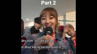 Jihyo's collab with male idols in a nutshell Part 2! #jihyo #twice #twicejihyo #Bts #seventeen #got7