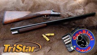 TriStar Arms "Bristol" SxS Case-Color English 20 Gauge Double-Barrelled Shotgun - Gunblast.com