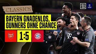 Bayern wird zu Arsenals Angstgegner: Arsenal - FC Bayern 1:5 | Champions League | Classics | DAZN