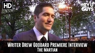 Writer Drew Goddard Interview - The Martian Premiere