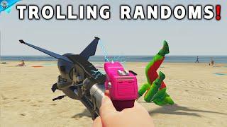 Trolling random players until they get mad on GTA Online