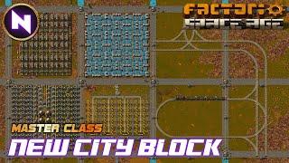 CITY BLOCK 2.0 - Improved Base Design For SPACE AGE | Factorio Master Class