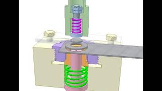 Die for making washers in a single punching stroke