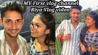 MY First vlog channel || Riya vlog video ||  @skyt3791 @priya_blog_tv