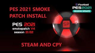SMOKE PATCH V4.5 PES 2021 INSTALL