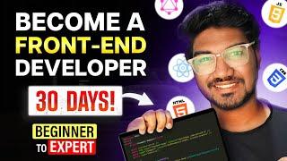 How to Become a Front End Developer in 30 Days | Frontend Roadmap 2025 | Tamil