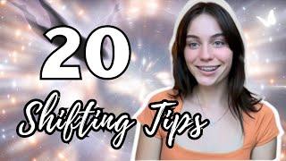 20 SHIFTING TIPS | Answering YOUR Shifting Questions 