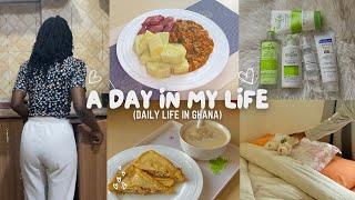 A Day In My Life|Simple Skincare,Cooking|Life of an Introvert in Ghana|Living Alone