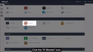 How to use the IP Blocker in CPanel