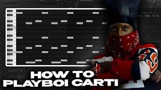 HOW TO MAKE GUITAR OPIUM BEATS FOR PLAYBOI CARTI (fl studio tutorial)