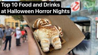 Top 10 Food and Drinks to Try at Halloween Horror Nights 2024 at Universal Studios Florida