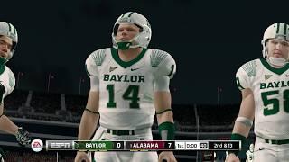 [4K 60fps] NCAA 14 - Alabama vs Baylor - RPCS3