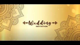 Wedding Invitation Template, Save the Date Template || Customize in 2 minutes on 247invites.com
