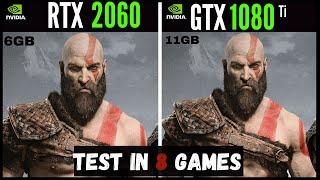 GTX 1080 TI vs RTX 2060 test in 8 games at 1080p